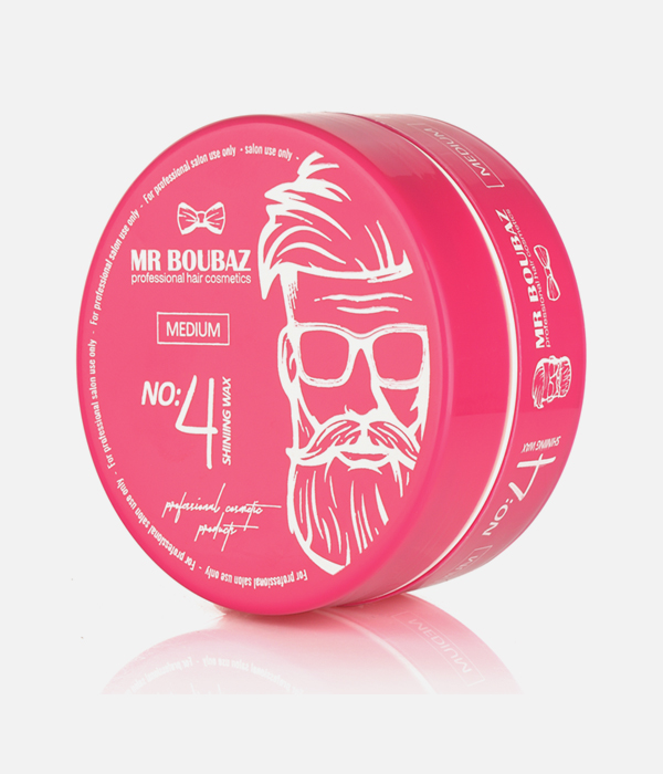Boubaz - HAIR WAX 150-ml (No:4 MEDIUM)